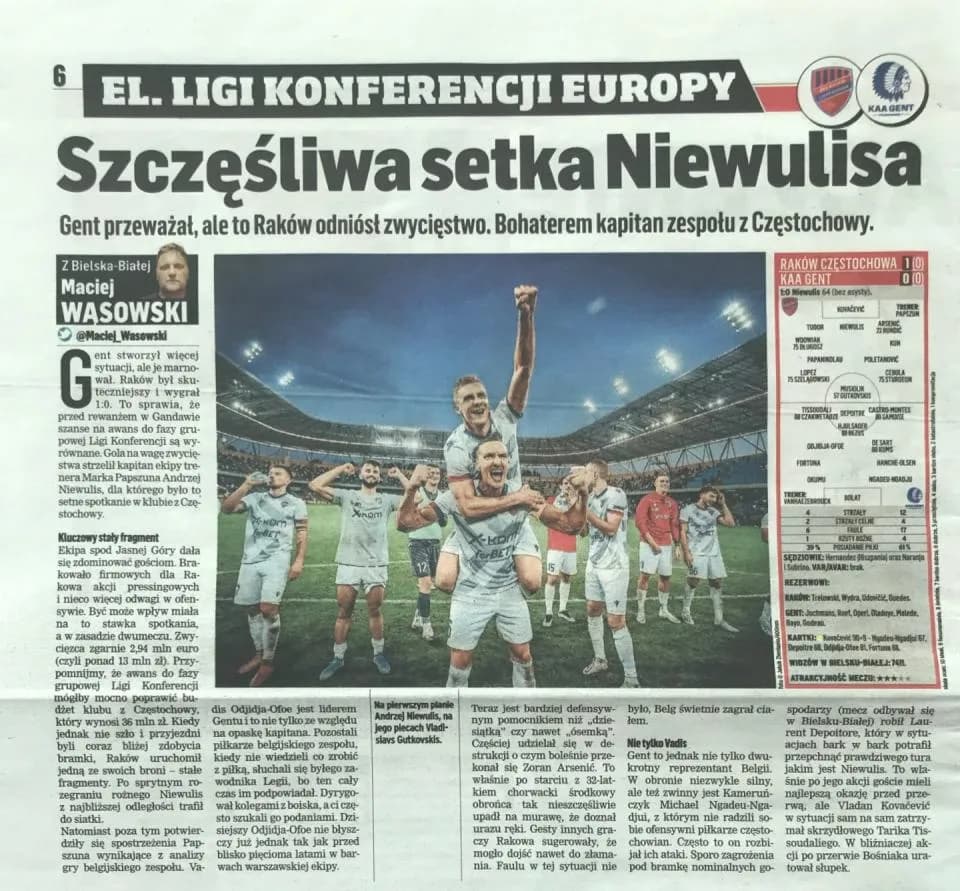 Kiedy mecz Rakowa w pucharach? Sprawdź daty i szczegóły meczów!